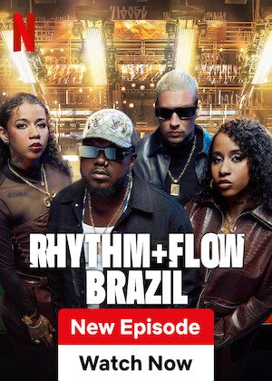 Netflix: Rhythm + Flow: Brazil | <strong>Opis Netflix</strong><br> Aby zostać królem hip-hopu, musisz rządzić na scenie. Brazylijscy raperzy stają do bitwy na rymy w konkursie, w którego jury zasiadają Filipe Ret, Djonga, Tasha i Tracie. | Oglądaj serial na Netflix.com